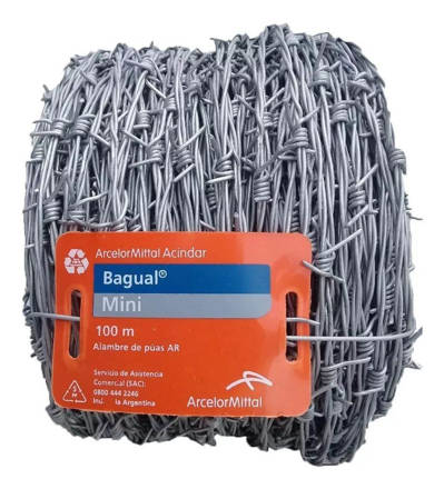 Imagen de Alambre Púas Acindar Bagual Mini 4 Pulgadas x 100 Metros