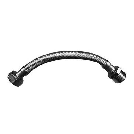 Imagen de Flexible trenzado acero s/roseta 13mm 30 cm FV 0261-d20-13-30