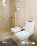 Imagen de Bidet FERRUM 3ag. trento blanco bel3j b