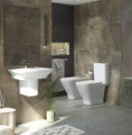 Imagen de Lavatorio ROCA the gap 3ag. 550x470 con fijacion blanco