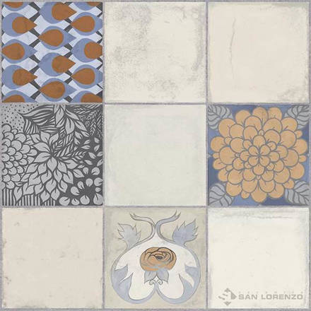 Imagen de Caja 10 pzs.Ceramica SAN LORENZO 45,3x45,3 Quadrat