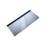 Imagen de Mesada 40cm acero 430 c/respaldo. sin pileta. JOHNSON