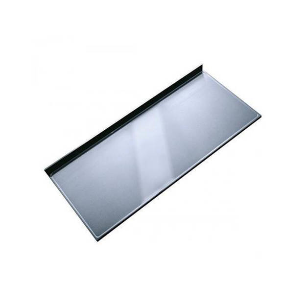 Imagen de Mesada 40cm acero 430 c/respaldo. sin pileta. JOHNSON