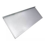 Imagen de Mesada JOHNSON 120cm acero 304 c/respaldo. sin pileta