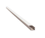 Imagen de Listello simple ATRIM lumiereled 2,5m cromo mate 3943