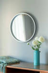 Imagen de Espejo Misiones E7106 Round plata 59.5x59.5 cm.