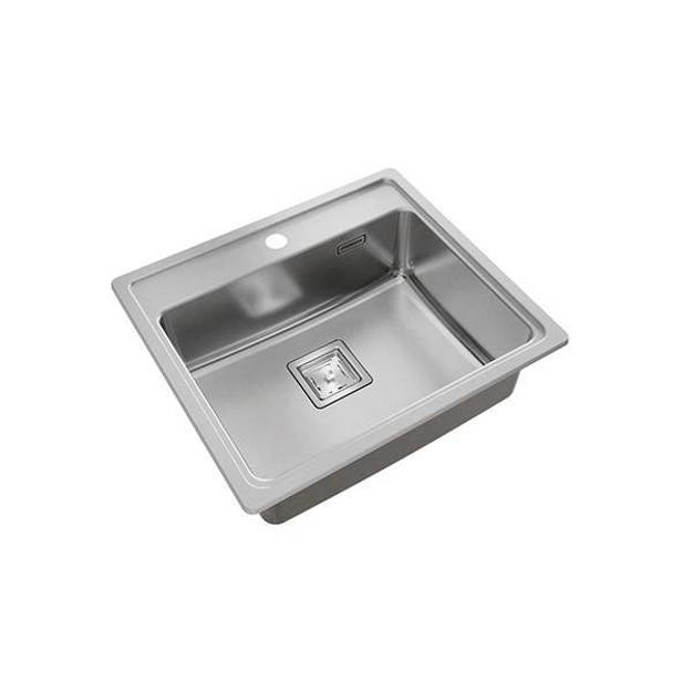 Imagen de Pileta JOHNSON ac.304 Quadra mini Q55 48.9x55.5x19 c/1 ag.mon SCR