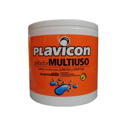 Imagen de Sellador multiuso blanco PLAVICON 1000 grs.
