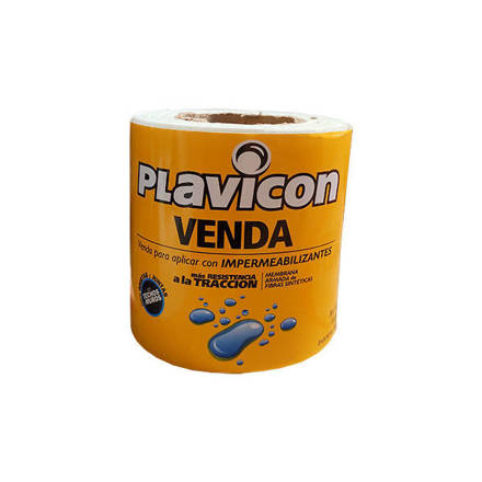 Imagen de Rollo 25mt. venda fibra sintetica PLAVICON 10 cm ancho