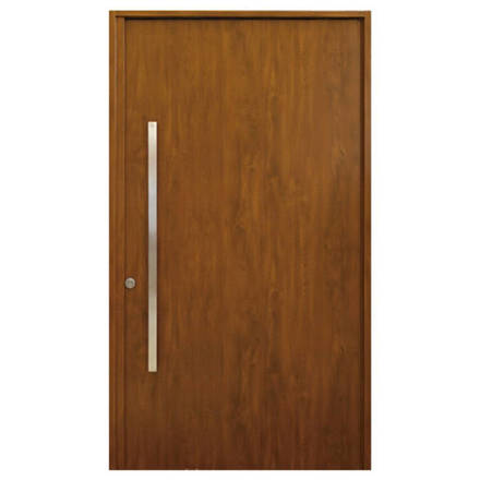 Imagen de Puerta NEXO Acero Deluxe pivot roble ciega 1.26 x2.26m Der PR000D