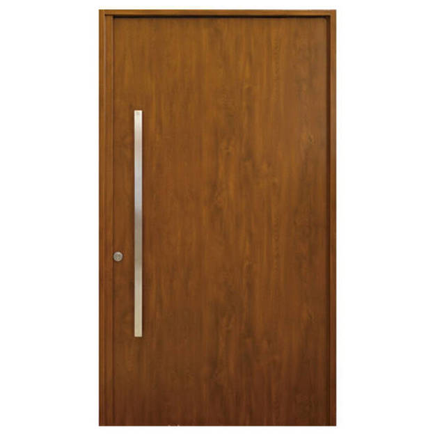 Imagen de Puerta NEXO Acero Deluxe pivot roble ciega 1.26 x2.26m Der PR000D