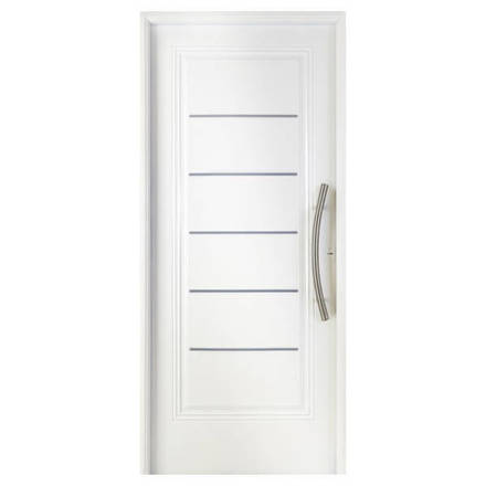 Imagen de Puerta NEXO Acero SemiP. Bca. c/barral 0.88m x 2.05m Izq -S170I
