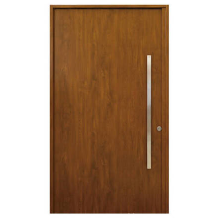 Imagen de Puerta NEXO Acero Deluxe pivot roble ciega 1.26 x2.26m Izq PR000I