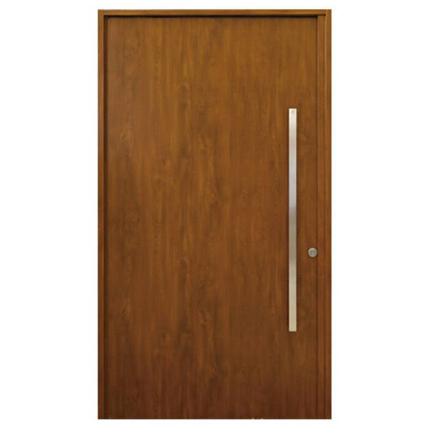 Imagen de Puerta NEXO Acero Deluxe pivot roble ciega 1.26 x2.26m Izq PR000I