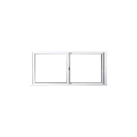 Imagen de Ventana NEXO Aluminio Blanco Eco c/ vidrio entero 60x40 -L1011