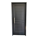 Imagen de Puerta NEXO chapa simple Negra c/ barral 0.85 x2.05 cm Der -E280D
