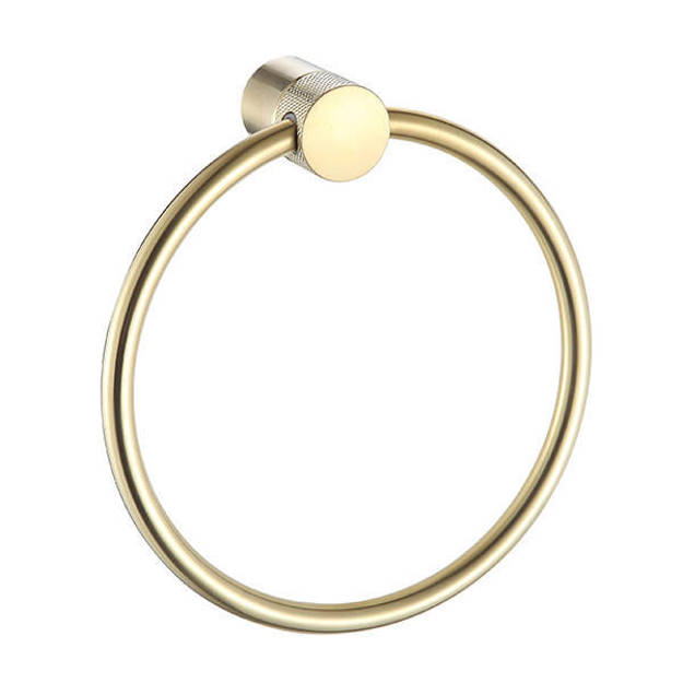 Imagen de Toallero aro PEIRANO Fabric Gold 17020G