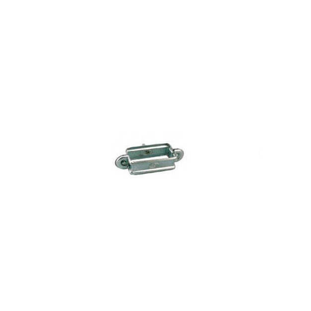 Imagen de Abrazadera artistica para caño chapa galv. 50mm x100mm