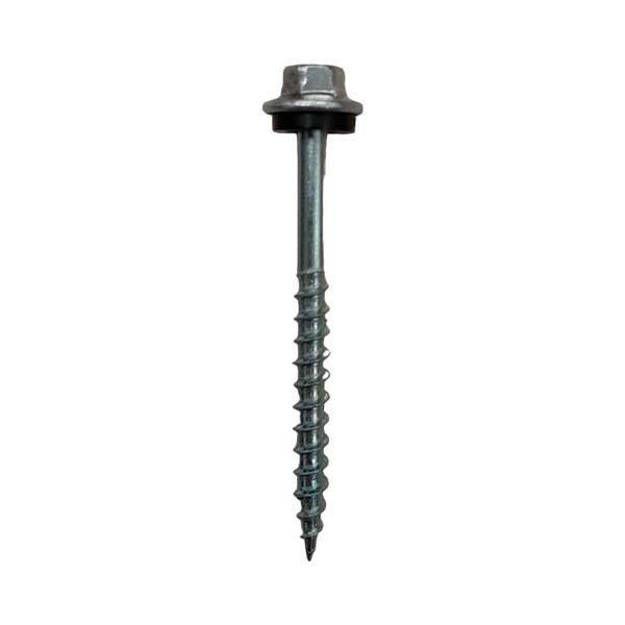 Imagen de Tornillo Autoperf. 12 x 63mm tipo 2 p.aguja-MAD- tel-hex