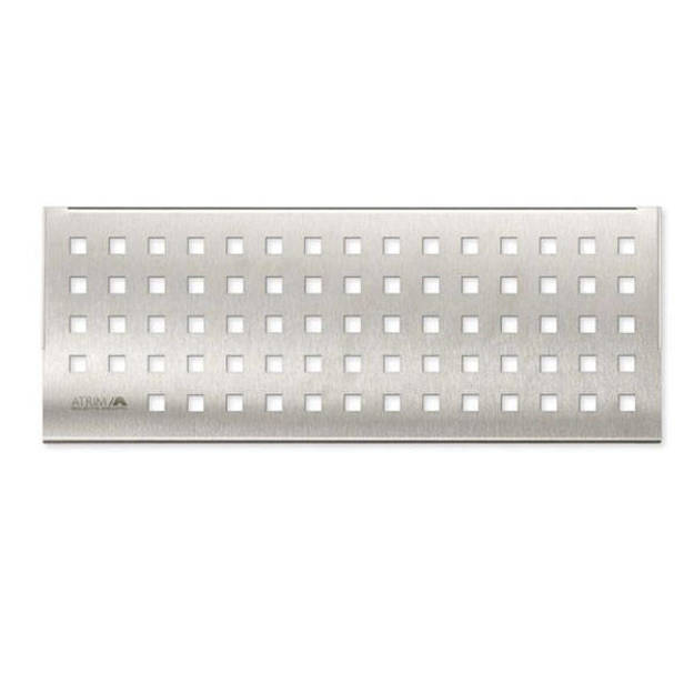 Imagen de Estante rectangular ATRIM acero cepillado Cuadrado para aplicar