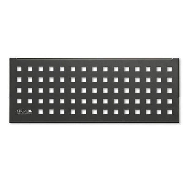 Imagen de Estante rectangular ATRIM negro mate Cuadrado para aplicar