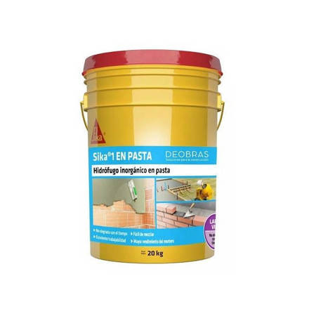 Imagen de Hidrófugo inorgánico en pasta SIKA 1 x 20 kg.