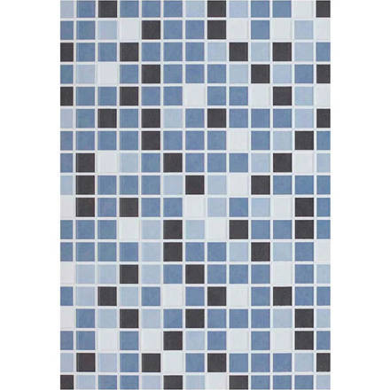 Imagen de Caja 10 pzs. cerámica CORTINES Venecita Azul Mix 30x45