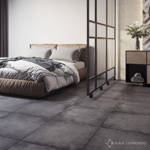 Imagen de Caja 5 pzs Porcellanato SAN LORENZO Terraferma Negro R Fit 58x58