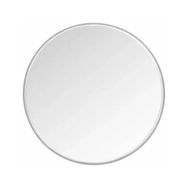 Imagen de Espejo MAJA redondo 60cm. marco pvc simil hierro blanco