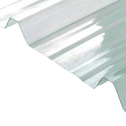 Imagen de Chapa trapezoidal T101 cristal policarbonato 0.80mm 1.10 mt 3.50