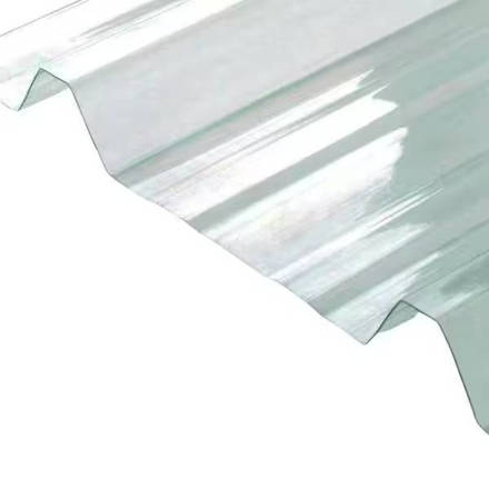 Imagen de Chapa trapezoidal T101 cristal policarbonato 0.80mm 1.10 mt 4.00