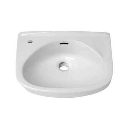 Imagen de Lavamanos ROCA ibis 440 x 310 mm 1 agujero izquierdo sin fijacion