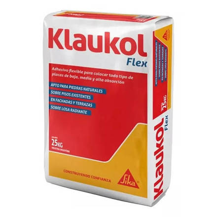 Imagen de Pegamento KLAUKOL Flex 25k Anclaje Inteligente p/cerám y porcelan