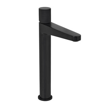 Imagen de Monocomando PEIRANO Fabric Black lavatorio alto 61-200N