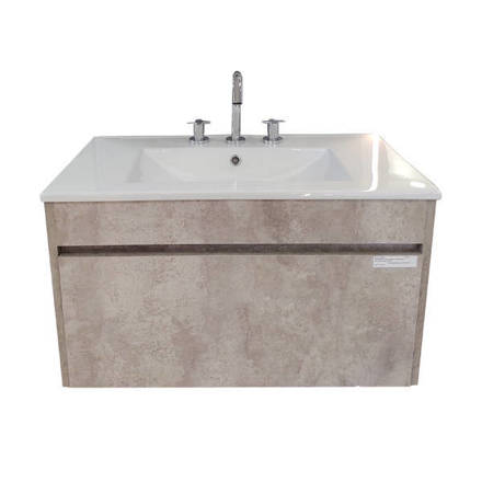 Imagen de Vanitory MINDA Florencia colgar 1caj 82x46x47 Concreto c/mesad 3A