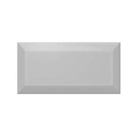 Imagen de Cja 88 un (1 m2) Beveled Subway biselado Grey MISIONES 15x7.5cm