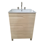 Imagen de Vanitory SCHNEIDER Rivo PVC California 60cm - Mesada 3 ag