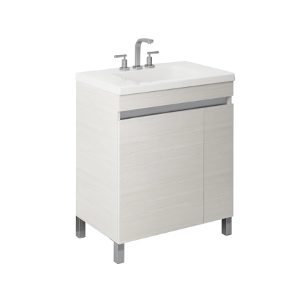 Imagen de Vanitory SCHNEIDER Aqua Teka 70cm - mesada losa 3 agujeros