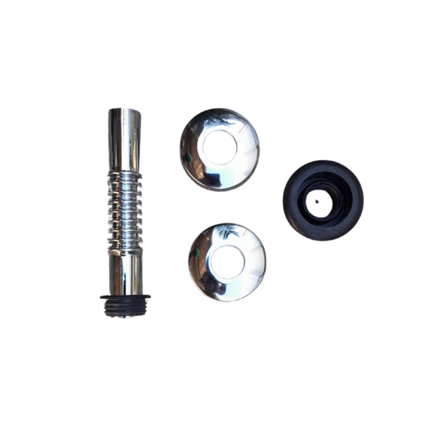 Imagen de Conexion flexible p/inodoro. cromo