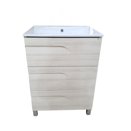 Imagen de Vanitory SCHNEIDER Rivo PVC Rovere 60cm 1ag