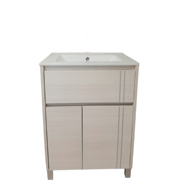 Imagen de Vanitory SCHNEIDER Nature Teka 60cm - mesada 3 ag