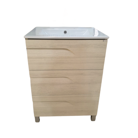 Imagen de Vanitory SCHNEIDER Rivo PVC California 60cm - Mesada 1 ag
