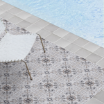 Imagen de Cerámica PIU Volterra Deco Zenzero 15x15 cm.