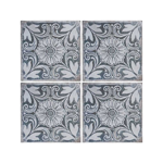 Imagen de Cerámica PIU Volterra Deco Fiore 15x15 cm.