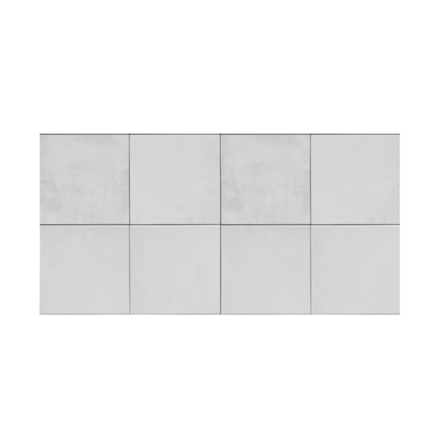 Imagen de Caja 16 pzs Calcáreo PIU Blanco 20x20 cm (equivale a 2 conjuntos)