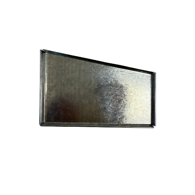 Imagen de Tapa p/ canaleta rect. galv. 7x15x10 D. Embutido izquierda