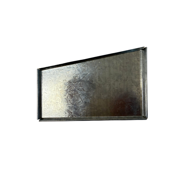 Imagen de Tapa p/ canaleta rect. galv. 7x15x10 D. Embutido derecha