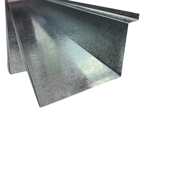 Imagen de Canaleta rectangular chapa galv. nº 30 7x15x10cm - 2m