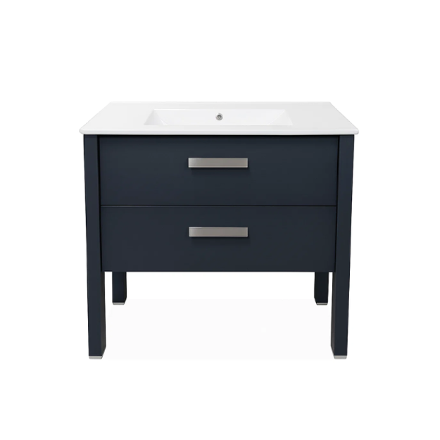 Imagen de Vanitory CAMPI Folk Gris alto (con patas) 90 cm FO90 3ag