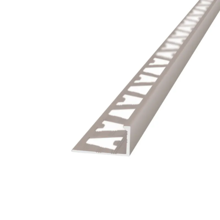 Imagen de Varilla aluminio en L 10mm x 2,5m Ceniza ATRIM 1660